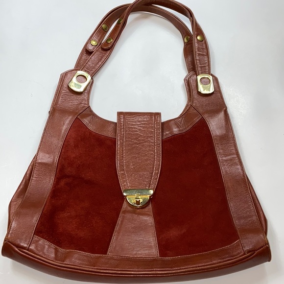 Zenith Bags Vtg Burgundy Brown Zenith Handmade Women Bag Poshmark